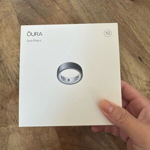 Brand New Oura Ring 4 in Stealth - Size 10